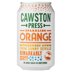 Cawston Press Sparkling Orange CAN 24 x 330ml